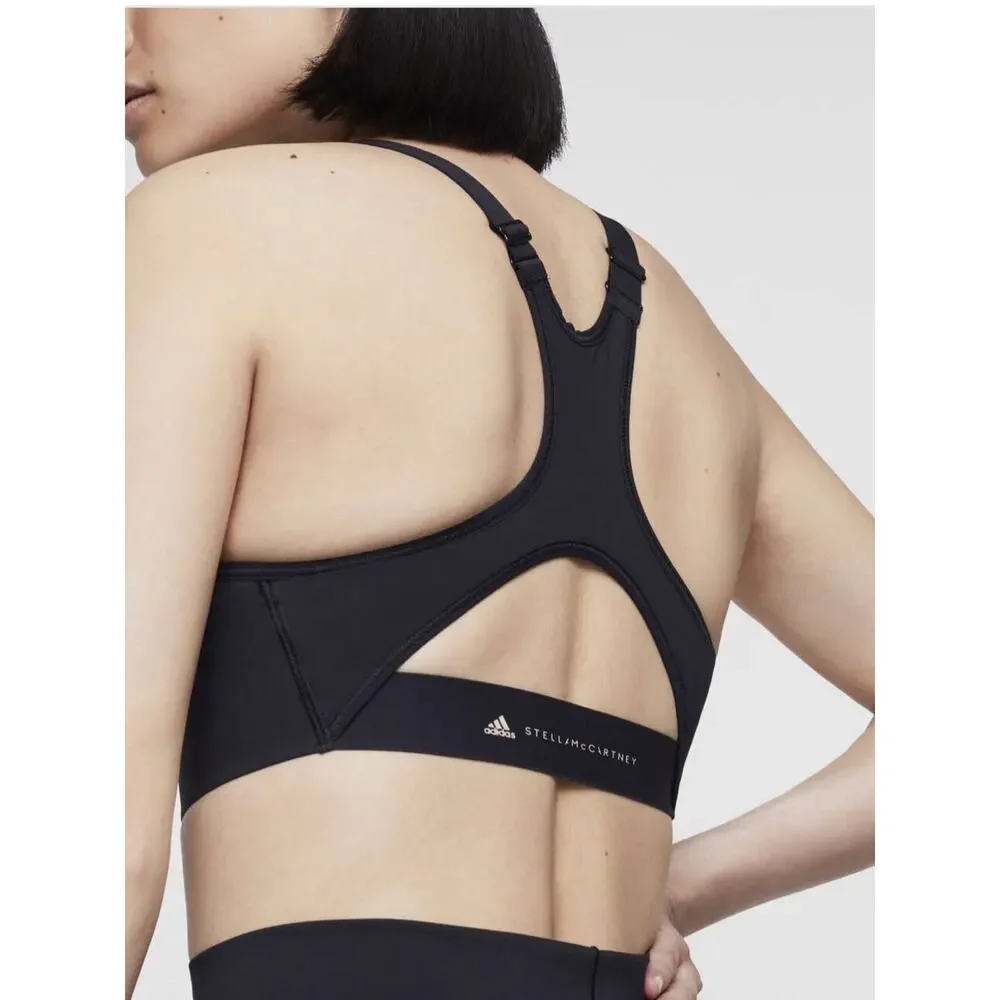 Adidas by Stella McCarthy Black True Purpose Sports Bra